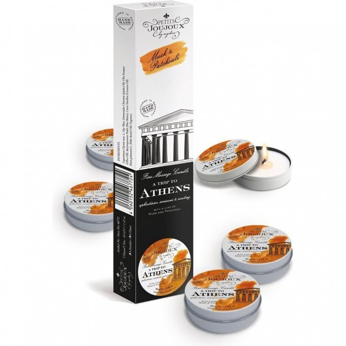 Набор из 5 массажных свечей MYSTIM PETITS JOUJOUX ATHENS REFILL (33 гр.) 46772 Набор из 5 массажных свечей MYSTIM PETITS JOUJOUX ATHENS REFILL (33 гр.) 46772